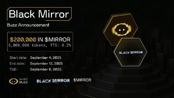 Netflix’s Black Mirror Goes Onchain: $200K BuzzDrop Now Live on ChainGPT Pad