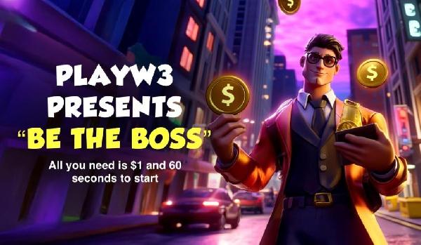 PlayW3 Unleashes ‘Be The Boss’: A New On-Chain Business Model That Turns Creators Into Owners — $320,000+ Already Paid Out