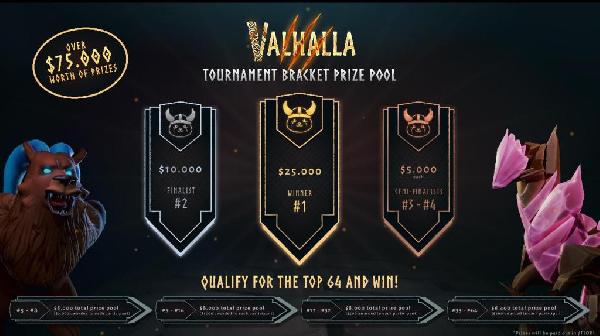 $75K in Rewards Announced for Valhalla’s First-Ever Tournament